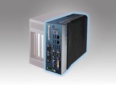 PC Fanless compact avec Intel  i7-6820EQ VGA, DVI, 8 x USB, 9 - 36V