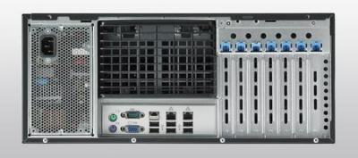 HPC-7480-66A1E Châssis serveur industriel, 4U DP Xeon HPC Châssis serveur industriel w/665W PSU w/o MB