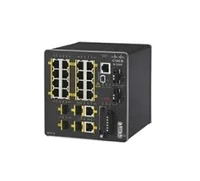 Switch ethernet durci 16 ports, 16 x RJ-45 10/100Mbps + 2 SFP 10/100Mbps + 2 Combo SFP 10/100/1000Mbps managé Layer 2