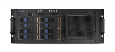 HPC-7483-18RXE Châssis serveur industriel, 4U MB Châssis serveur industriel w/8 SAS Trays w/1800W RPS w/o MB