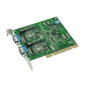 Carte PCI de communication série, 2-ports RS-232 avec Isolation