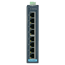 EKI-2528-AE Switch Rail DIN industriel 8 ports 10/100Mbps non managé