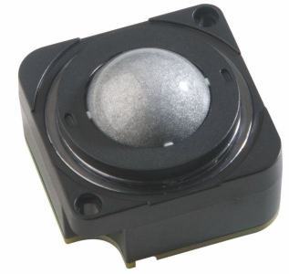 X25-76021D Trackball industrielle laser 25mm de diamètre Bague amovible, combo PS/2 & USB Etanchéité: IP68