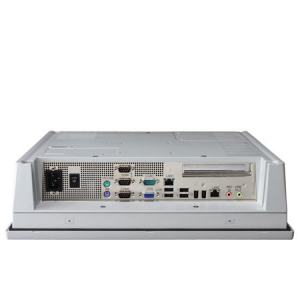 Panel PC 15" fanless tactile industriel, PPC-L158T with resistive t/s, DC input