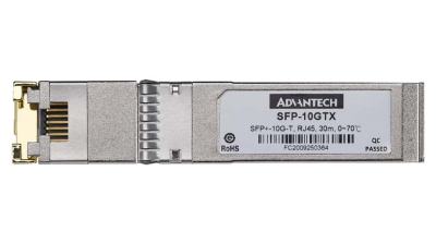 SFP-10GTX SFP industriel cuivre 1G / 2.5G / 5G / 10Gbps compatible de 30 à 100m 0°C à +70 °C