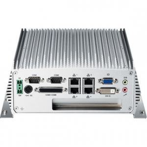 NISE3640E PC Fanless industriel Intel® Core™ i7-3517UE 3ème génération - 4 ports Ethernet avec 1 slot PCIeX4