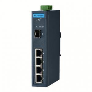 EKI-2725FI-AE Switch Rail DIN industriel 4 ports Gb + 1 Fibre SFP -40°C 75°C