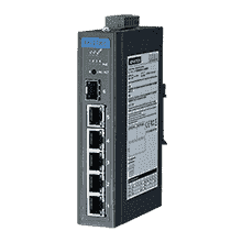 EKI-2706E-1GFPI-BE Switch Rail DIN industriel x5 LAN PoE + 1 SFP