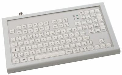 KBM103S33PS2 Clavier industriel durci à poser sur table 103 touches IP65 PS/2 FR: AZERTY