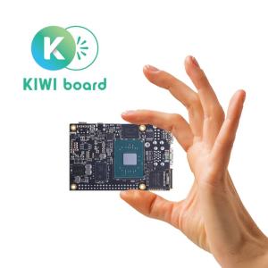 KIWI310-J1B-H Carte SBC 1.83 avec processeur Intel Celeron N3350, micro HDMI, 1 port LAN Gb, 2 ports USB 3.2 et 40 x GPIO, 2GB/32GB