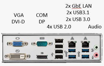 AIMB-786G2-00A1E Carte mère industrielle ATX pour i7/i5/i3 8ème génération Q370 triple écran RAID