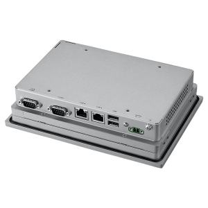 TPC-107W-N32YB Panel PC fanless 7" pour client léger, mode kiosque inclus (navigateur web et prise en main à distance), IP 66 en façade avant, Yocto