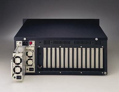 ACP-4000MB-50F Rack 4U silencieux compatible PICMG et ATX alimentation 500W