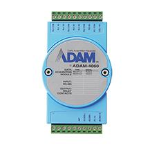ADAM-4060-F Module ADAM avec 4 sorties à Relais compatible ASCII et Modbus/RTU