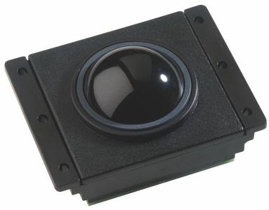 GK38-4502 Trackball bakélite 38mm de diamètre noire Etanchéité: IP65