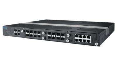 EKI-8528-4XF-A Switch industriel ethernet manageable et modulaire L3  GbE + 4 ports SFP+ 10G