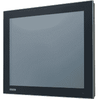 Ecran industriel 19" tactile résistif IP66 true flat, VGA + HDMI + DP 24V