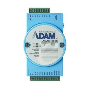 ADAM-6050-D1 Module ADAM 12 entrées digitales (compteur) et 6 sorties digitales compatible Modbus TCP Advantech