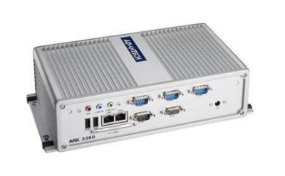 ARK-3360L-N4A1E PC industriel fanless, Atom N450, VGA+2GLAN+4COM+6USB+DIO+mPCIe