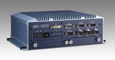 ARS-2512T3-A10A1E PC industriel fanless EN50155 pour application ferroviaire, ARS-2510 for SAIRA, 8G DIMM, 16GB mSATA, WIN ES7