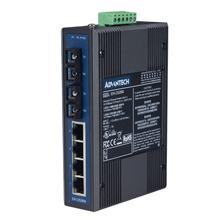 EKI-2526M-AE Switch Rail DIN industriel 4 ports 10/100Mbps + 2 ports Fibres