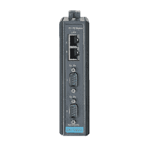 EKI-1222CI-BE Passerelle industrielle série ethernet, 2-port passerelle modbus + Température étendue & iso