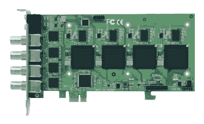 DVP-7632HE Carte industrielle d'acquisition vidéo, PCIE 4CH H.264 HD HW COMPRESSION VIDEO CARD