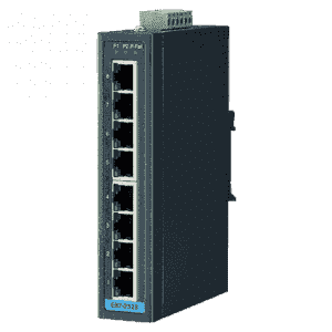 EKI-2528-BE Switch industriel 8 ports Ethernet 10/100 Mbps en boîtier métallique et alimentation redondant
