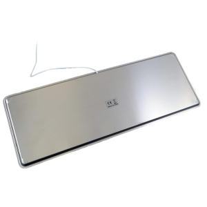 B50-90T Clavier industriel tactile AZERTY antistatique IP67 verre trempé et inox
