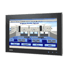 Panel PC fanless tactile, 18.5" WXGA Multi-Touch Panel PC, AMD T56E, 4GB