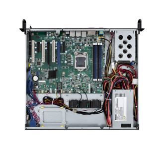 HPC-7120S-35ZB Châssis de serveur industriel 1U 350W pour cartes mères formats micro ATX et ATX