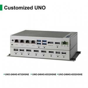 UNO-2484G-6732H5AE PC fanless industriel 5 HDMI - 4 ethernet