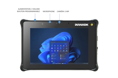 R8-EX Tablette ATEX 8" étanche IP66 avec Windows 11 IoT (ATEX/IECEx Zone 2/22) Batterie échangeable à chaud