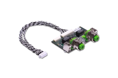 AIFX-RE-M12 Interface réseau déportée Ethernet temps réel avec ports M12