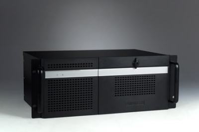 IPC-619BP-00XE Châssis 4U 400W noir faible profondeur (429mm) pour PC rack 19" PICMG1.0 et 1.3