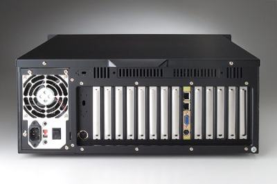 IPC-611MB-00C Châssis 4U noir sans alimentation 15 slots pour carte mère ATX