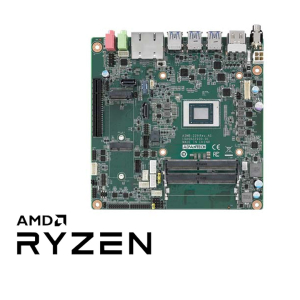 AIMB-229VG2-00A1E Carte mère mini ITX AMD (chipset V2748) avec 2 x HDMI, 2 x DP, 2 x LAN, 6 x COM, 8 x USB, TPM