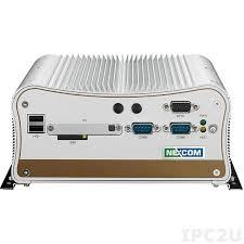 NISE2110 PC Fanless Intel® Atom DualCore D525 1.8GHz (fanless pc) avec 1 slot PCI d'extension et 3 ports Ethernet 10/100/1000