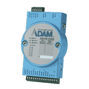 ADAM-6260-AE Module ADAM Entrée/Sortie sur MobusTCP, 6 canaux Relay Output