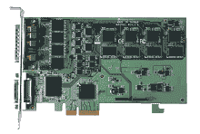 DVP-7634HE Carte industrielle d'acquisition vidéo, PCIe x4 4ch SDI + 1ch DVI/VGA/HDMI HW Video Card