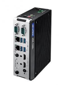 PC Fanless 2xLAN 4K Processeur ATOM et Rail-Din