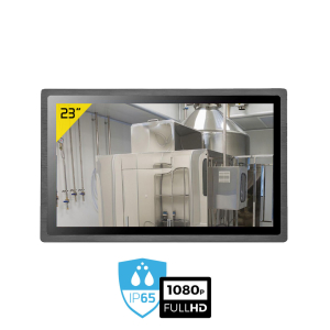 PPC002-238A1 Panel PC panoramique  23" Full HD 16:9 Intel Celeron J4125 IP65 VESA et encastrable