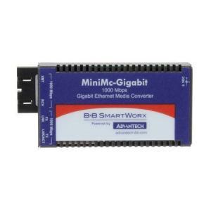 BB-855-10730 Convertisseur fibre optique, MINIMC-GIGABIT,TX/SX-MM850 -SC(W/AC ADAPTER)
