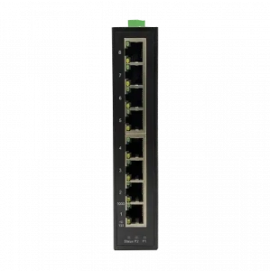 Switch ethernet industriel 8 ports 10/100/1000Mbps non managé (-40°C ~ 75°C)