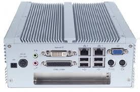 NISE3100ATATMODEW/DVI PC industriel Fanless avec Intel Pentium M/Celeron M avec 1 slot PCI