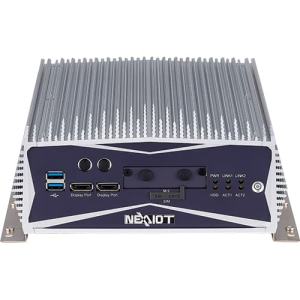 NISE3600CE PC Fanless 6/7/8/9th génération, VGA, HDMI, 2xLAN, 6xUSB, 6xCOM, 1 x mPCIe, 1 x PCIe x4 compatible windows 7