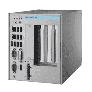 UNO-3083G-D64E PC industriel fanless i7-3555LE, 4G RAM, avec 1xPCIex16 et 2xPCI slots