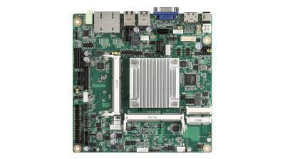 AIMB-215N-S6B2 Carte mère mini-ITX avec Intel Celeron N2930, CRT/LVDS/DP++, 6 x COM, 2 x LAN, 4 x USB