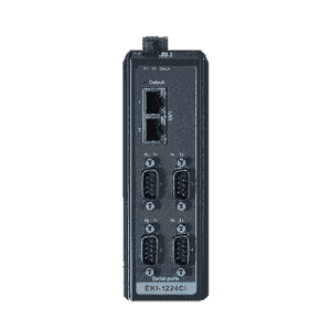 EKI-1224CI-BE Passerelle industrielle série ethernet, 4-port passerelle modbus + Température étendue & iso