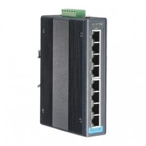 EKI-2728I-AE Switch Rail DIN industriel  8 ports Ethernet Gigabit -40°C +70°C en boîtier métallique et alimentation redondant